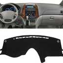 GZYF Car Auto Interior Dashboard Cover Dashboard for Toyota Sienna 2004-2010