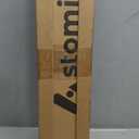 Astomi Cordless Blackout Roller Shades with Valance, 24 x 72 in, Black