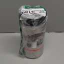 Spectrum Disinfecting Wipes Container Large Satin Nickel Refillable Stainless Steel Wipe Holder for Bathroom Kitchen Classroom, Reuseable Push Button Wet Wipe Dispenser for Cleaning Countertop (Standard (Pack of 1))