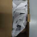 HMCITY 120 LED Outdoor Solar Lights with Motion Sensor and 3 Lighting Modes, IP65 Waterproof Wide Solar Wall Lights Ideal for Garden Patio Yard (Front Button 6Packs, Black Shell-Daylight White)