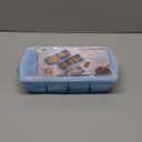 ZIP STANDING Silicone Freezer Trays with Lid,1-cup Soup Freezer Container large Ice Cube Molds with Reinforced Steel Ring Top for freezing Soup Sauce Broth Leftovers oven Dishwasher -Safe(2-Pack)