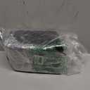 QIELSER White and Black Gift Bags with Handles 4.7x2.3x6.3 Inches Small Paper Bags with Tissue Paper Gift Wrap Bags for Party Favors, Birthday Gifts, Weddings, Baby Showers, Goodie Bags (30)