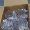 US Acrylic Classic Clear Plastic Reusable Drinking Glasses (Set of 8) 12oz Rocks & 16oz Water Cups | BPA-Free Tumblers, Made in USA | Top-Rack Dishwasher Safe