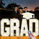 Graduation Decorations 2026 Marquee Letters,2.3FT Grad Party Decoration 2026 Marquee Numbers,Class of 2026 Decorations Grad Light Up Letters