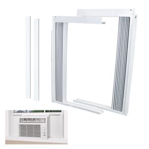 LBG Products Window Air Conditioner Side Panel and Frame Set,AC Accordion Filler Kit,Fits Most 12000BTU Window Air Conditioners,Window AC Side Panels