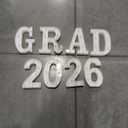 Graduation Decorations 2026 Deals-8 LED Long Marquee Light Up Letters 'Grad 2026' - Graduation Party Decor for Kindergarten Preschool High School College Graduation
