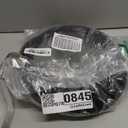 Microwave Splatter Cover Glass Guard Lid with Collapsible Silicone for Food Pot Plate 9.8 inch Black