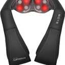 Snailax Shiatsu Back Neck Massager with Heat, Neck Shoulder Massager, Deep Kneading Massager Gifts for Mom, Dad, Mothers Day,Gifts Presents for Her,Him