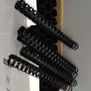 Mead CombBind Binding Spines/Spirals/Coils/Combs, 1", 200 Sheet Capacity, Black, 125 Pack (4000137)