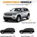 220 LBS Roof Rack Cross Bars Fit for 2011-2021 Jeep Grand Cherokee Crossbars Cargo Luggage Rack, Aluminum Alloy