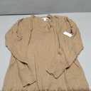 Amazon Essentials Women's Lightweight Long-Sleeve V-Neck Tunic Sweater, M