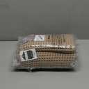 ZALL Tan Waffle Bath Mat,Super Absorbent Non Slip Bathroom Rug,Brown 24x48inch,Machine Washable Ultra Soft Floor Mats