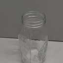 Half Gallon Glass Mason Jar Pitcher With Infuser Lid 2 Quart Mason Fruit Infused Water Pitcher 64 Oz Wide Mouth Sun Tea Jar For Outside For Fridge Lemonade, Beverage,Milk,Juice, Cold Brew Container