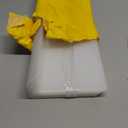 Blulu 8 Pcs Acrylic Floating Shelf, Invisible Wall Mounted Shelf for Book Plants Picture Makeup Record Display in Living Room, Bathroom, Bedroom, Kitchen, Office(14 x 5 x 2 Inches,Clear)