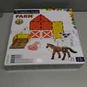MAGNA-TILES Farm Animals 25-Piece Magnetic Construction Set, The ORIGINAL Magnetic Building Brand