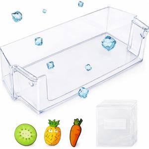 Wadoy W11239961 W10900538 Door Shelf Bin Replacement, Compatible with Whirlpool WRS311SDH WRS325SDH WRS321SDH Refrigerator, Replace 4591452 AP6333410 PS12578777 EAP12578777