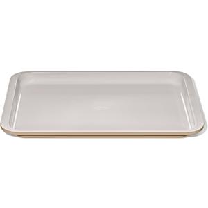 OXO Good Grips Non-Stick Pro Ceramic Coated Metal Bakeware Half Sheet Pan  Biscuit