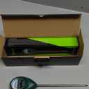 XLUX Soil Moisture Sensor Meter Water Monitor, Hygrometer for Gardening, Farming,Plants, No Batteries Required, 2 Pack (Green)