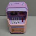 Piggy Bank for Kids, ATM Coin Bank Toys Gifts, Electronic Piggy Banks Money Safe for Kids Toys Ages 3 4 5 6 7 8 9 10 11 12 Year Old Girls Birthday Gifts, Pinkish Purple