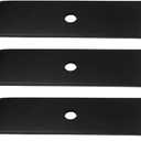 SCITOO 3 Pack Lawn Mower Blade, 48 inches Blades Compatible for Ferris 1520843, 1520843S, 5020843; for Gravely 00273000, 04919100; for Husqvarna 539100340, 539118420; for Kees 100340