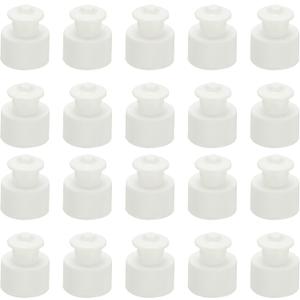 uxcell Plastic Push Pull Caps, Water Bottle Caps Twisted Sport Bottle Lids Leak Proof Lid for Water Bottles Replacement Portable Bottles Lid