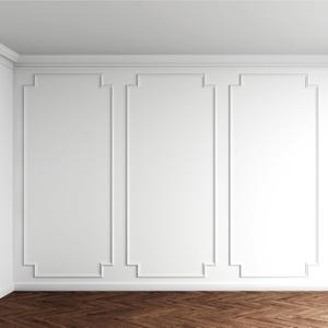 Pangda Wall Molding Kit, 96''x37.5'', Classic Style, 3 Set
