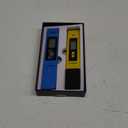 VIVOSUN Digital pH and TDS Meter Kits, 0.01pH High Accuracy Pen Type pH Meter  2% Readout Accuracy 3-in-1 TDS EC Temperature Meter for Hydroponics, Pool and Aquarium, Yellow Blue, UL Certified