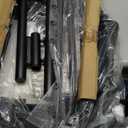 BCAN BT2 450/550LBS Mini Rebounder Trampoline for Adults with Bar, Fitness Trampoline with Bungees, Adjustable Handle, Stable & Quiet, Indoor Outdoor, Whole-Body Workout & Relaxation at Home-40IN/48IN