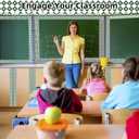 6 Rolls 196.8 Ft Checkered Bulletin Board Border Set - Retro Buffalo Plaid Theme Trim - Perfect for Birthday, Classroom, Office & Back-to-School Decorations - Teacher Decor