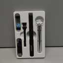 Ear Wax Removal, Earwax Removal Kit, 1296P HD Ear Cleaner with Camera, Otoscope with 6 Ear Spoon, Ear Canel Cleaning 6 LED Lights 12 Ear Tips, Ear Camera for iOS & Android, Black