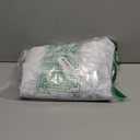 MEHOFOND 72x72in Winter Snowflake Blue-Green Shower Curtain Pattern Snow Shower Curtain Bathroom Christmas Decor Waterproof Polyester Fabric with Hooks