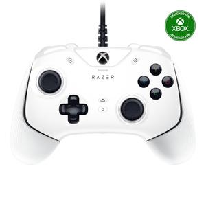 Razer Wolverine V2 Wired Gaming Controller for Xbox Series X|S, Xbox One, PC: Remappable Front-Facing Buttons - Mecha-Tactile Action Buttons and D-Pad - Trigger Stop-Switches - White