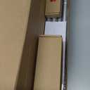 TONIAL Curtain Rods 32 to 58 Inch(2.6 to 4.8 ft), Telescoping Splicing 3/4 Single Rods for Windows 20 to 53 Inch(1.7 to 4.4 ft) Decorative Drapery Rod with Translucent Diamond Finial, Silver