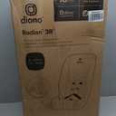 Diono Radian 3R, 3-in-1 Convertible Car Seat, Rear Facing & Forward Facing, 10 Years 1 Car Seat, Slim Fit 3 Across, Jet Black, Mfd: 05/2026