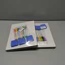 2 x White Board Dry Erase Boards Classroom Pack Mini White Boards 9" x12 Double Sided Personal Whiteboards for Students Teachers School Supplies Lapboards (Set of 6 Boards & Erasers & Pens)