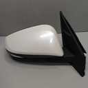 Right Passenger Side Mirror Fits 2013-2015 Toyota RAV4 with Power Heated Turn Signal and Manual Folding Without Blind Spot Match White Replace 87910-0R080 (7Pins)