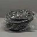 Garden Edging 100FT Landscape Edging with 60 Spikes for Lawn 1.5 Inch Tall (Black, 100FT)