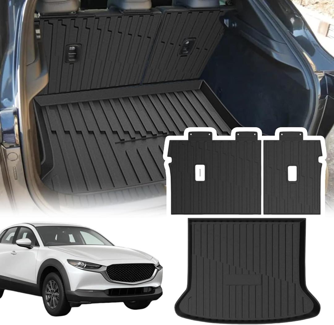 CX-30 Cargo Liner - Trunk Mat for Mazda CX-30 2020-2026, All Weather Cargo Mat for CX30 Accessories, Heavy Duty Car Mats, Car Accessorie