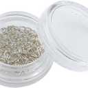 925 Sterling Silver Jump Rings 0.4x3mm 200pcs for Jewelry Making Findings