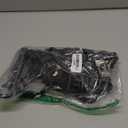 IVY&LANE No Pull Dog Harness for Small Dogs, Dog Vest Harness with Leash, Safety Belt and Storage Strap, Fully Adjustable Harness, 360 Reflective Strip, Soft Handle (Black, S)