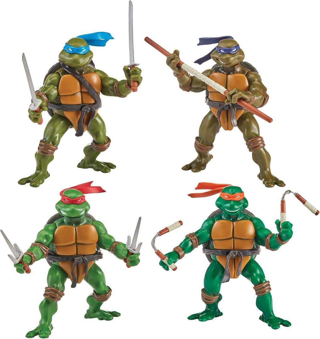Teenage Mutant Ninja Turtles: Classic 4" 2003 Turtles 4-Pack Figure Bundle