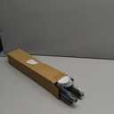 Shower Curtain Rods 32 to 75 Inch, Shower Tension Rod No Drilling Adjustable Shower Rods for Bathroom Non-Slip Stainless Steel Telescoping Shower Bar for Curtain, No Rust, Black