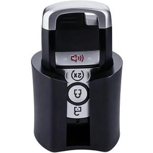Key Fob Holder Insert for Cup Holder, Compatible with 2021, 2022, 2023, 2024 2025 Ford Bronco Sport, Does not fit Full-Size Bronco, Fits in The Gap Between Cup Holders Vertical Key Holder, 1 Pc
