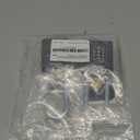 2.76 in Long Shackle Combination Locks | 4-Digit Padlocks for Gym Locker, Cabinets, Toolboxes, Gates, Fences, Sheds | 2-Pack, Black