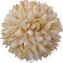 3.5inch Decorative Balls Bowl/Tray &Floral Orb/Ball with Dried Potpourri, Artificial Decorative Balls for Vase Bowl Filler Table Decor for Home,Spa,Reiki, Set of 3