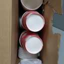 Jingmore 160 Pcs 12 oz Valentine's Day Disposable Coffee Cups with Lids Bulk Valentines Love Heart Paper Cup for Hot Chocolate Cocoa Tea for Galentines Anniversary Party Supplies (Pink Heart)