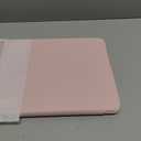 JETech Rotating Case for iPad Air 13-Inch M4/M3/M2 (2026/2025/2024) with Pencil Holder, 360 Degree Rotation Protective Stand Cover Clear Back, Auto Wake/Sleep (Sandy Pink)