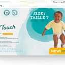 Amazon Brand - Mama Bear Gentle Touch Diapers, Size 7, 80 Count (4 packs of 20)