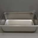 Winco Full Size 6" Deep Metal Food Pan / Steam Table Pan, Anti-Jam, 25 Gauge