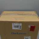 Darkaway Outdoor Post Lights Lamp Post Light Fixture, Waterproof Aluminum Housing with Water Ripple Glass, Fence Post Deck Lighting for Garden Patio Pathway (Medium-2 Pack, Oil-Rubbed Bronze)